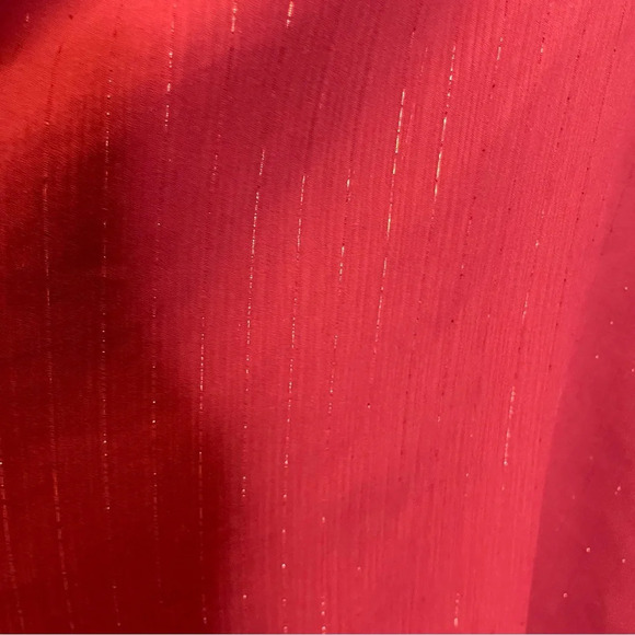 Torrid Bundle Chiffon Metallic Weave Semi- Sheer Blouse Tops 5X - Picture 6 of 14